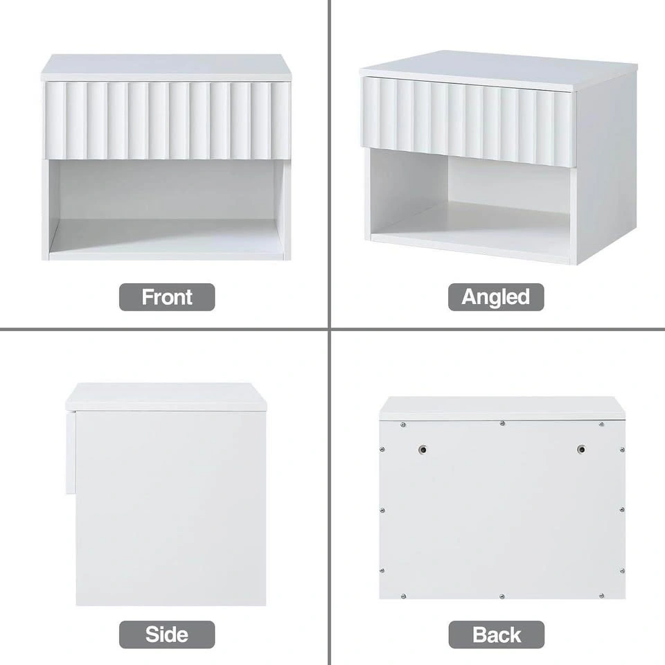 Floating Nightstands – Set of 2 | Modern Wall-Mounted Tables - photo 2