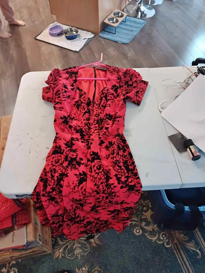 Voodoo Vixen retro/rockabilly-style dress