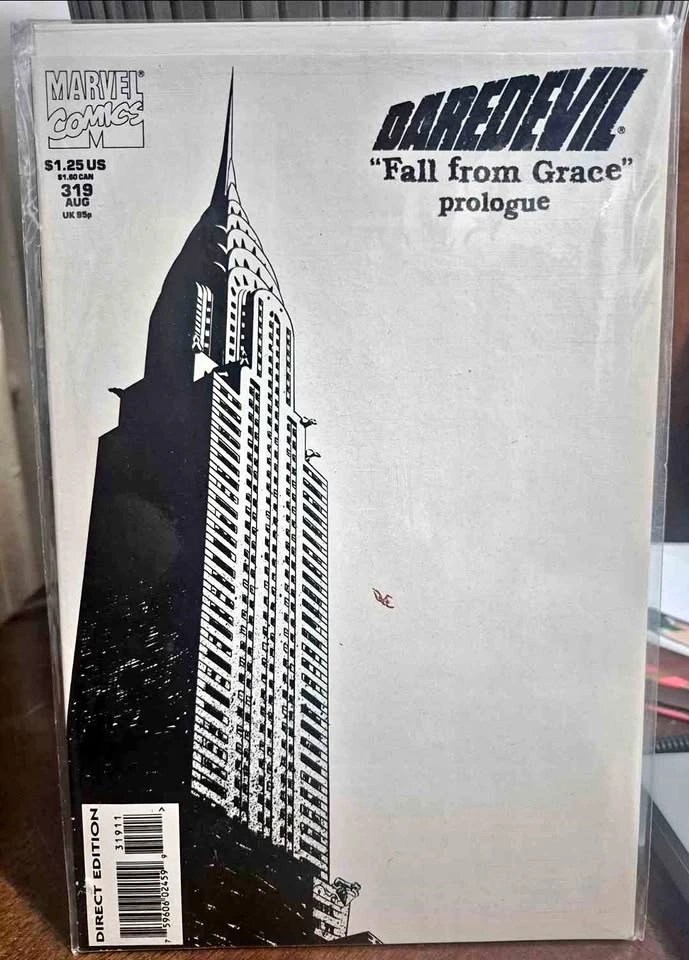 Marvel Comics Daredevil Fall from Grace Issues 319-322