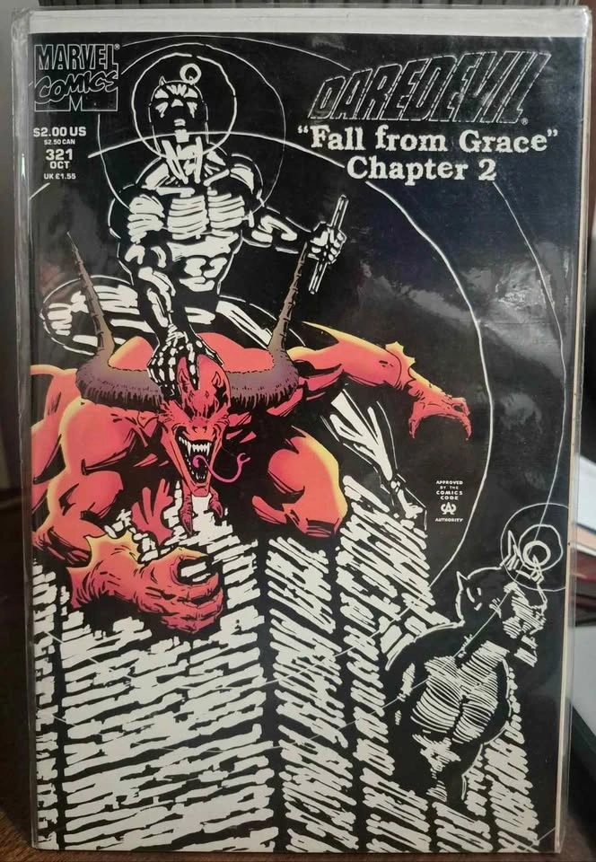 Marvel Comics Daredevil Fall from Grace Issues 319-322 - photo 3