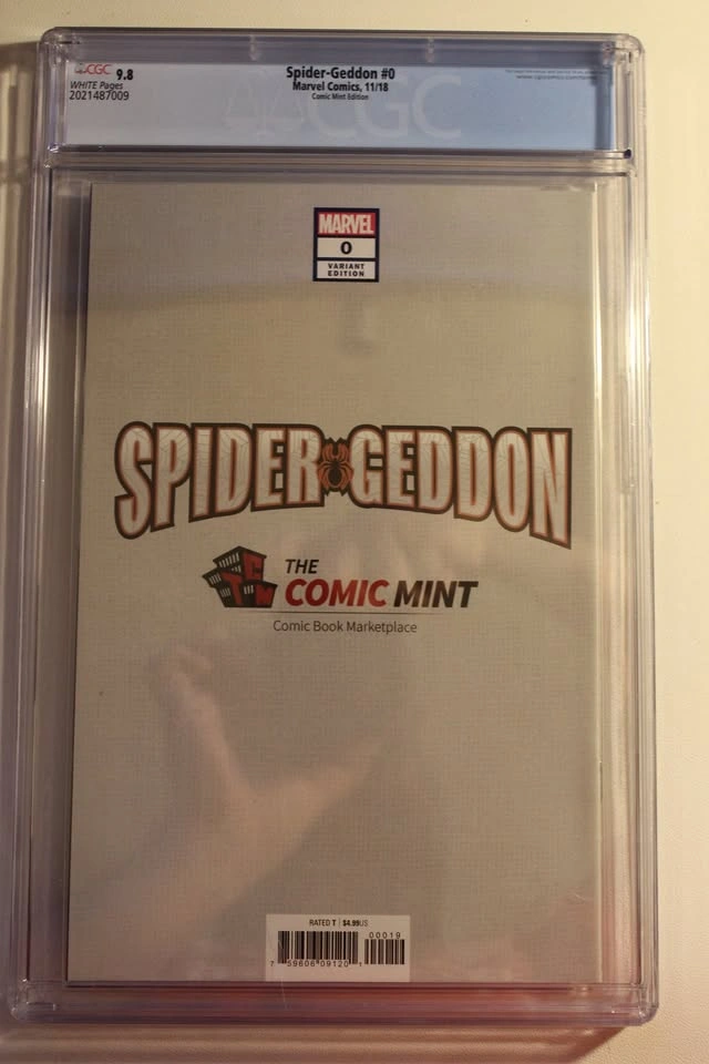 Spider-Geddon #0 Comic Mint Variant Campbell - photo 3