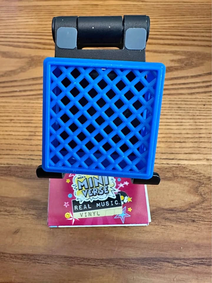 MGA's Miniverse Real Music Vinyl Blue Crate Accessory