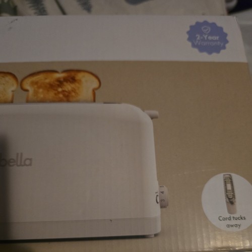 Bella 2 Slice Slim Toaster Model T30184 - Beige - photo 2