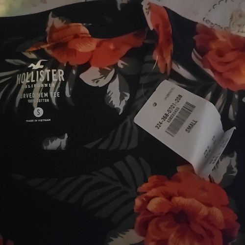 hollister t shirt men small - photo 2