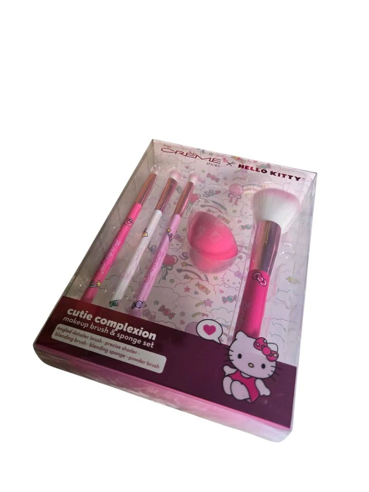 Cutie Complexion Hello Kitty Makeup Brush & Sponge Set - photo 3