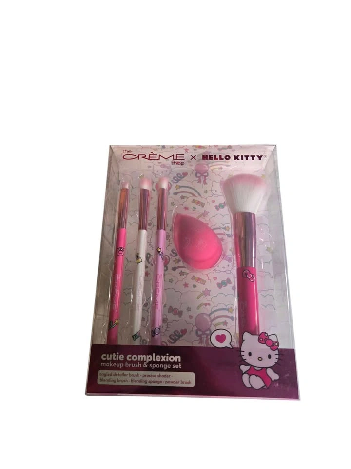 Cutie Complexion Hello Kitty Makeup Brush & Sponge Set - photo 5