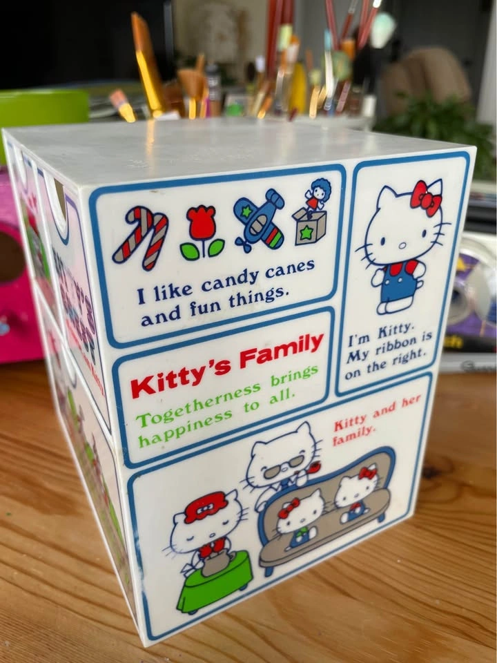 Vintage 1976 Sanrio Hello Kitty “Kitty’s Chest” Mini Drawer - photo 3