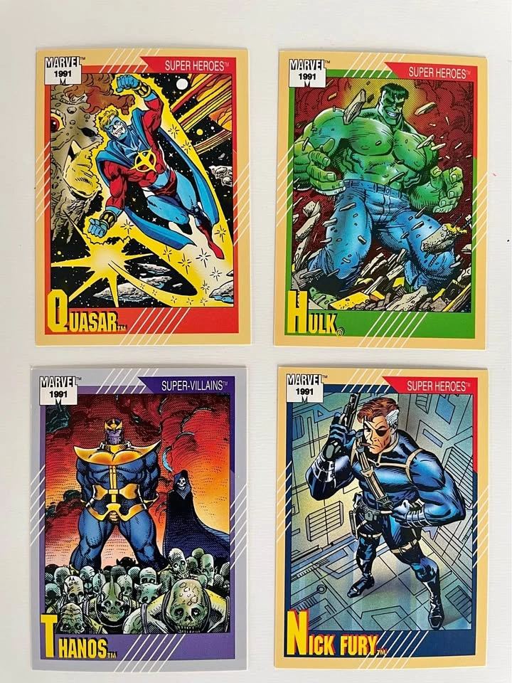 1991 Marvel Universe Series 2 Trading Cards Lot (17 Cards)