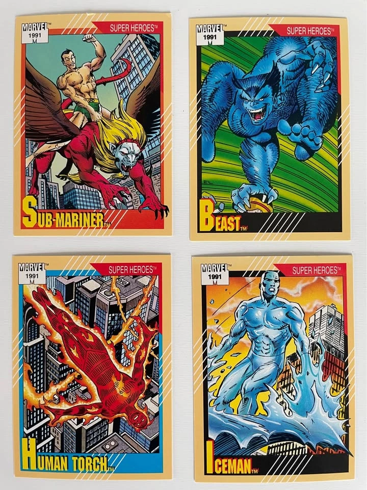 1991 Marvel Universe Series 2 Trading Cards Lot (17 Cards) - photo 2