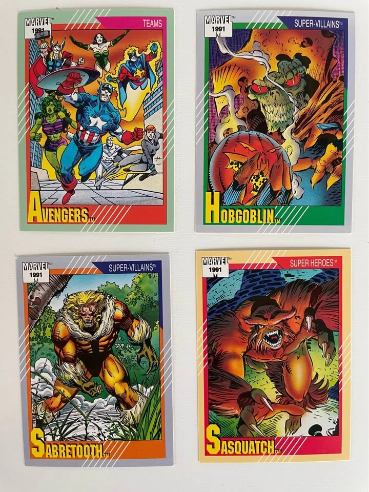 1991 Marvel Universe Series 2 Trading Cards Lot (17 Cards) - photo 3