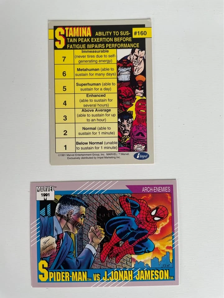 1991 Marvel Universe Series 2 Trading Cards Lot (17 Cards) - photo 5