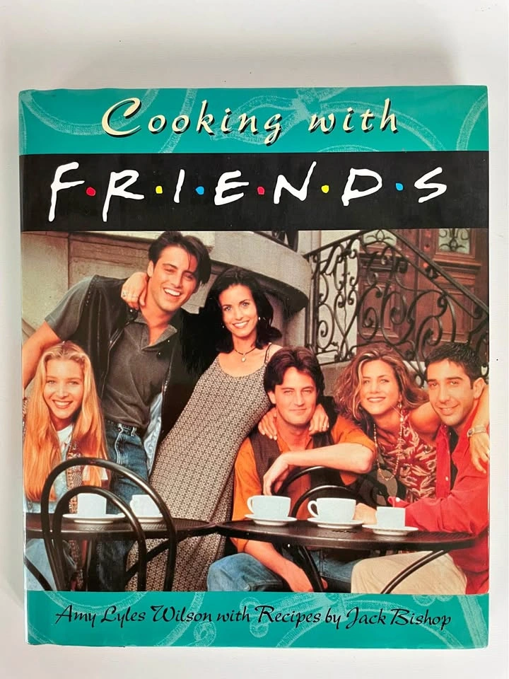 Vintage 1995 “Cooking with Friends” Cookbook – Hardcover