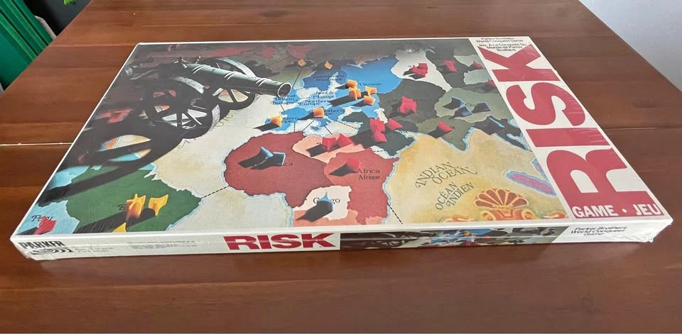 RARE Vintage RISK Board Game — 1980 Parker Brothers, SEALED