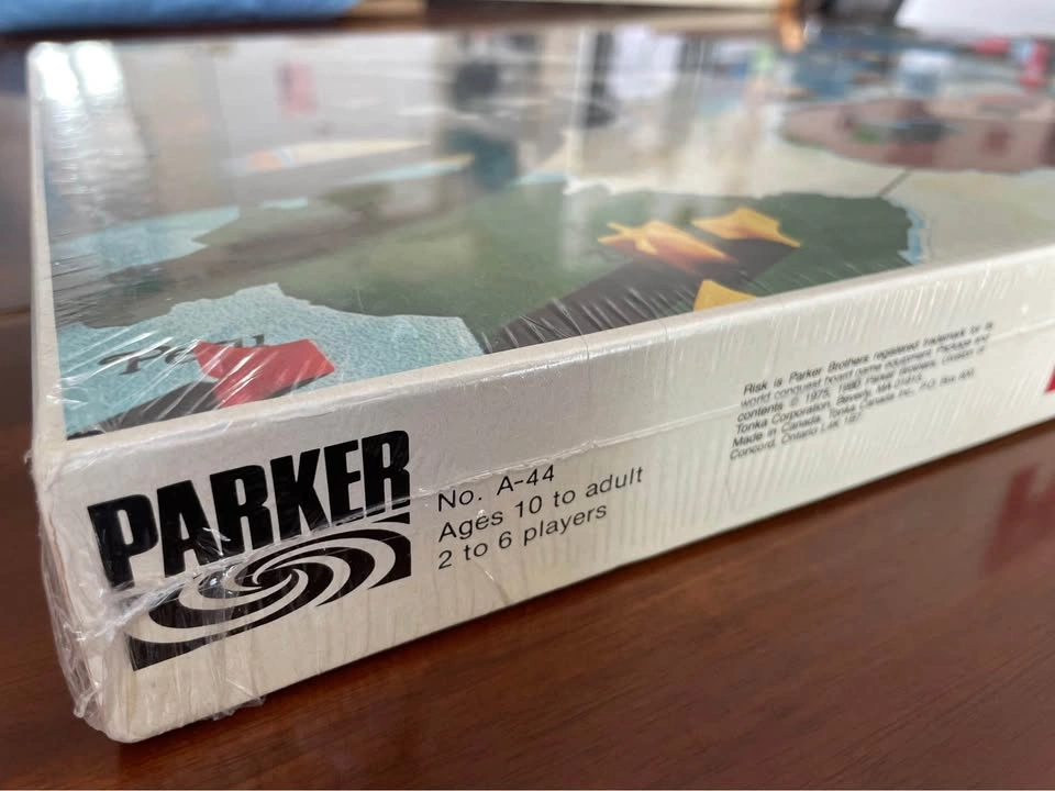 RARE Vintage RISK Board Game — 1980 Parker Brothers, SEALED - photo 2