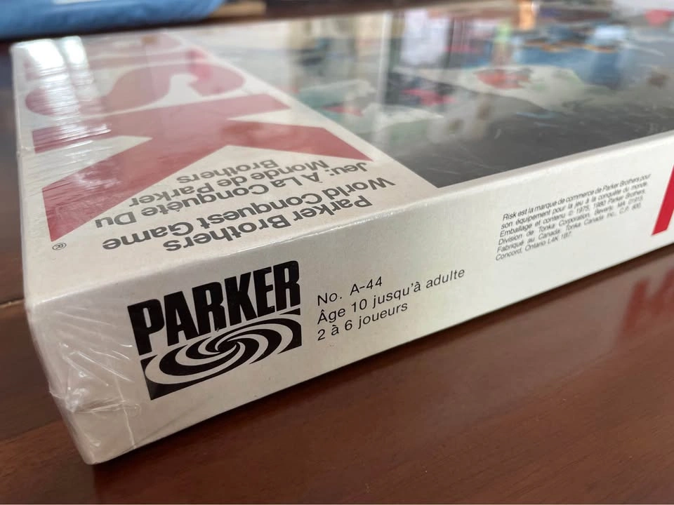 RARE Vintage RISK Board Game — 1980 Parker Brothers, SEALED - photo 4