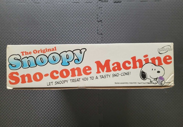 Vintage Snoopy Sno-Cone Machine (2007) Sealed - photo 5
