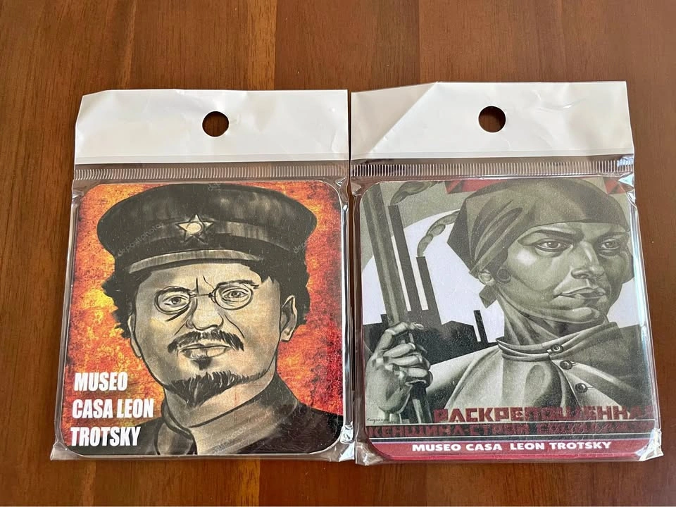 Soviet Propaganda Art on Coasters