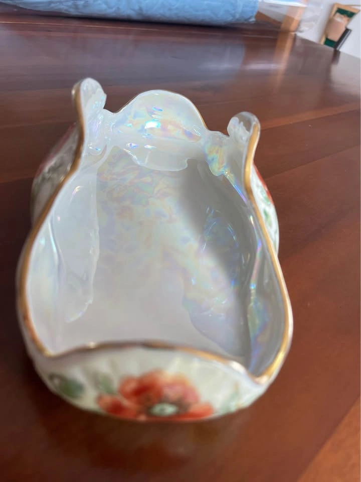Antique Bavarian Porcelain Calling Card Holder — c. 1900–1920 - photo 2