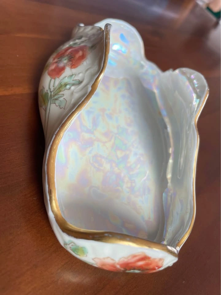 Antique Bavarian Porcelain Calling Card Holder — c. 1900–1920 - photo 4