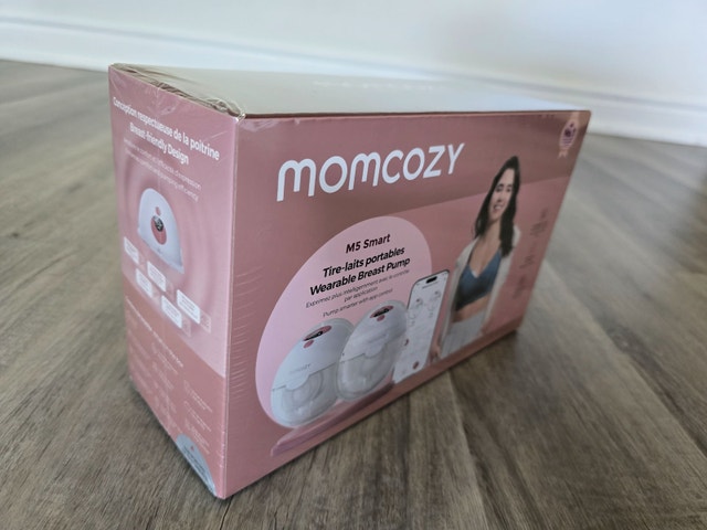 Momcozy M5 Smart Double Wearable Breast Pump - Brand New in Box - photo 3