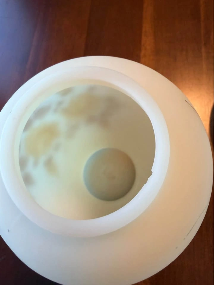 Fenton Art Glass Custard Satin Ginger Jar — Hand Painted & Signe - photo 3