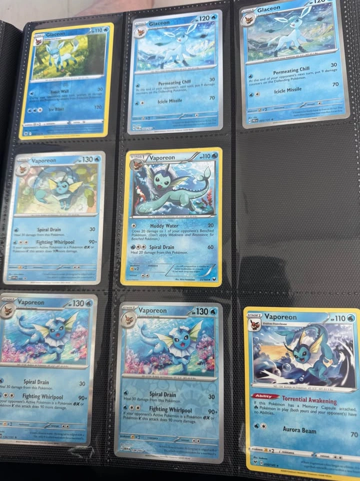 Eevee and eeveelutions Pokémon card lot - photo 5