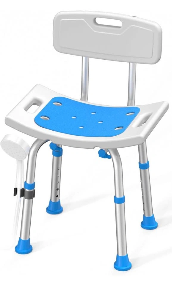 Shower Chair for Inside Shower with Removable Back - photo 3
