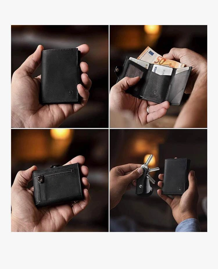 DONBOLSO Slim AirTag Wallet Leather Card Holder - photo 5