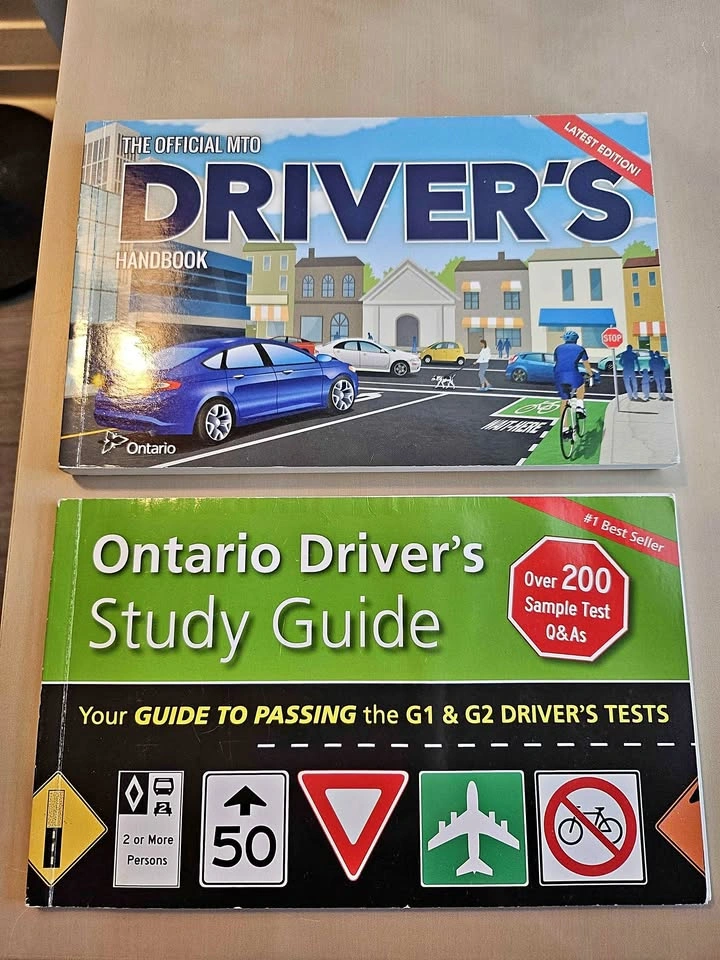 Driver's license guide books