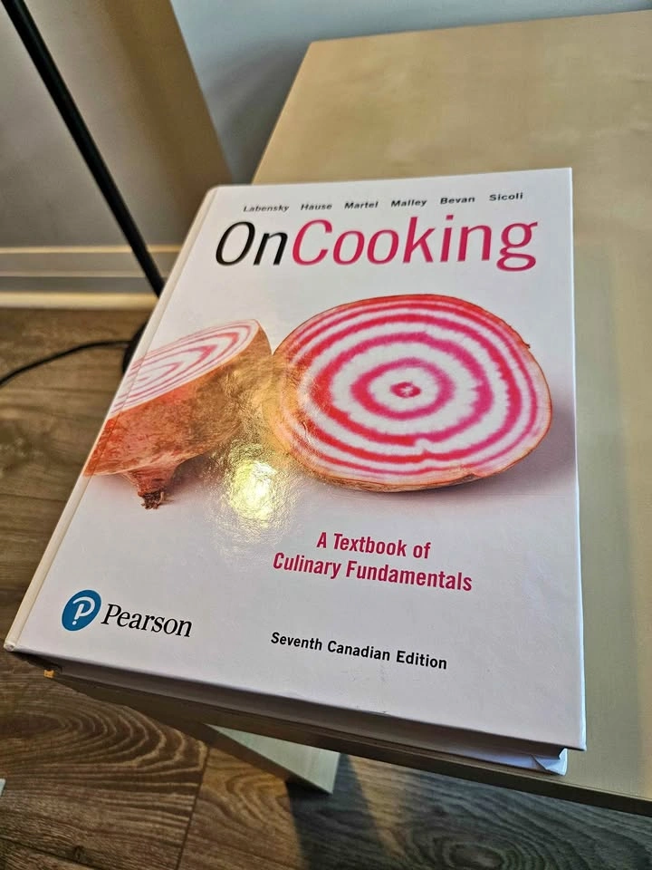 On cooking culinary textbook