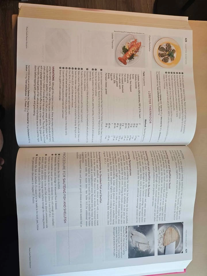 On cooking culinary textbook - photo 2