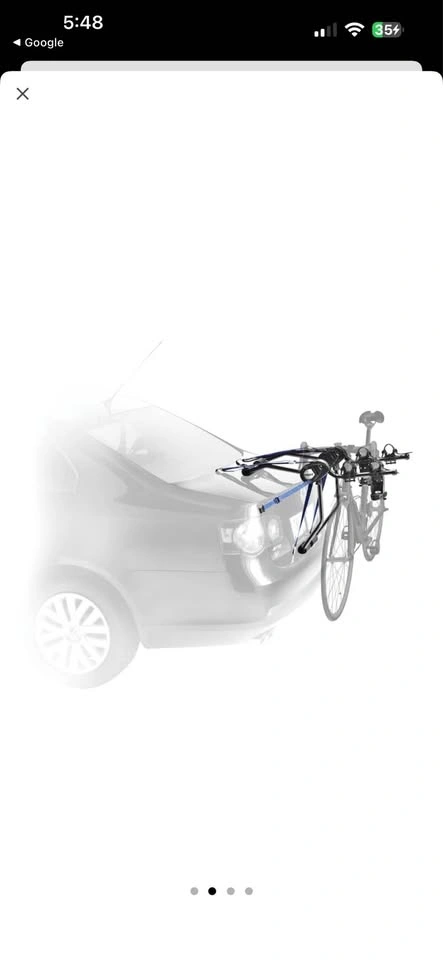 Thule Passage 2-Bike Trunk Mount Bike Rack - photo 3