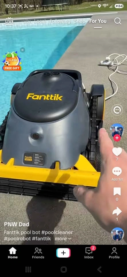 Fanttik Aero X Cordless Robotic Pool Cleaner - photo 2