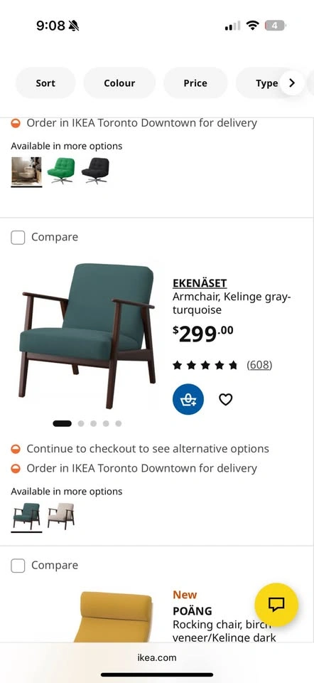 IKEA arm chairs - photo 2