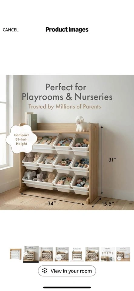 Children’s toy shelf - photo 3