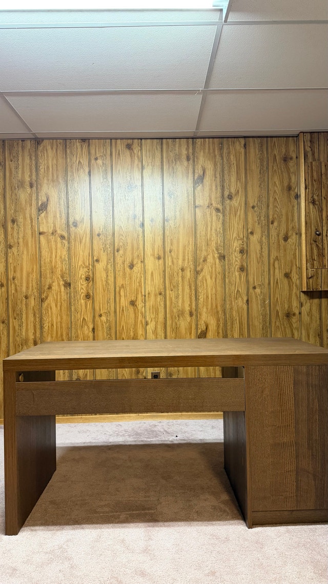 Dark Wood Desk - photo 2