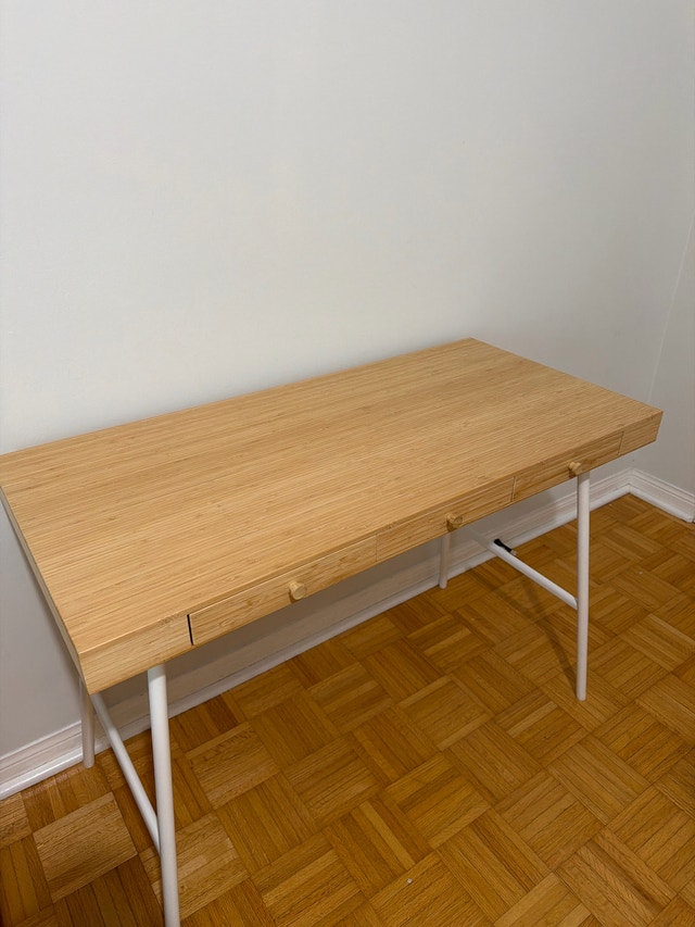 IKEA Bamboo Desk - photo 2