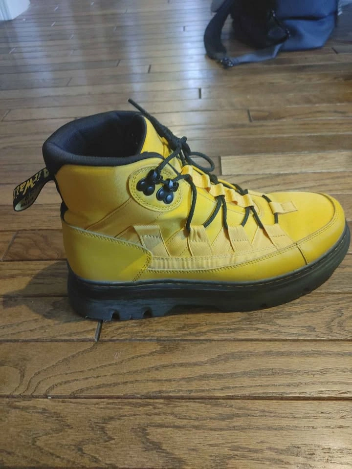Yellow Doc Martens boots - photo 4