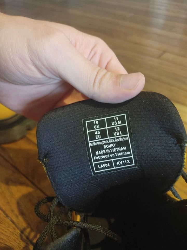 Yellow Doc Martens boots - photo 5