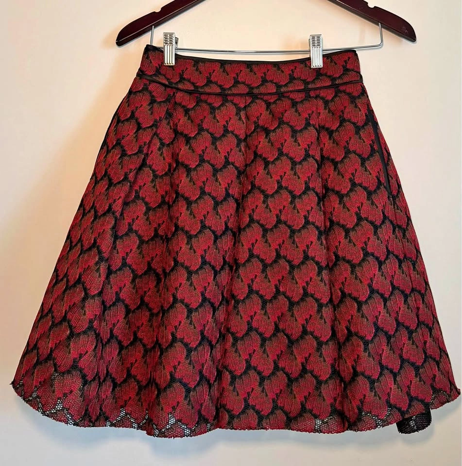 Small Maje Pleated Mini Skirt