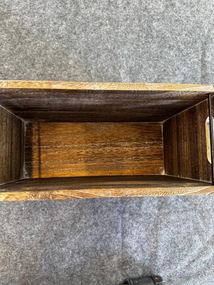 Wooden storage/file box - photo 2