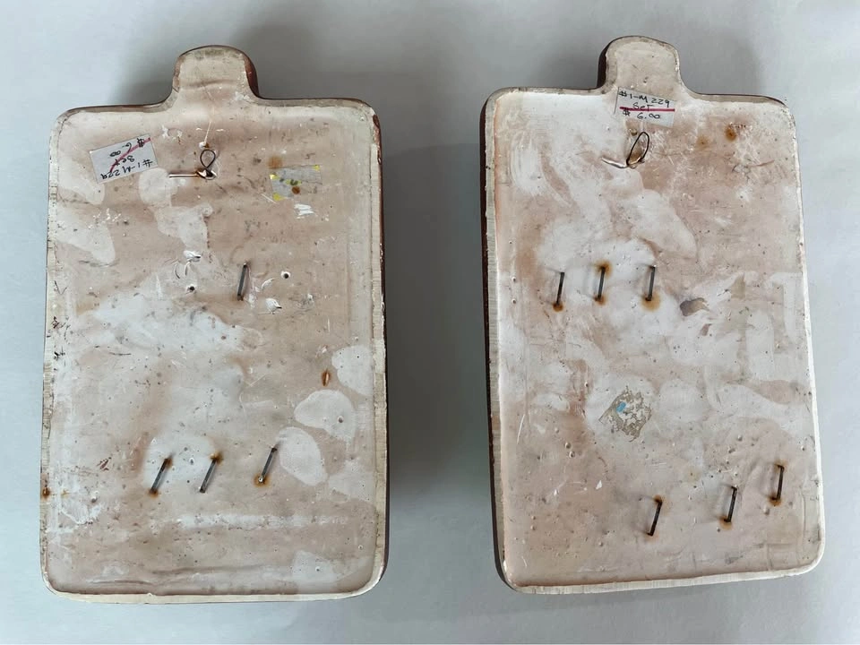 Vintage 1971 Miller Studio Chalkware Wall Plaques - photo 4