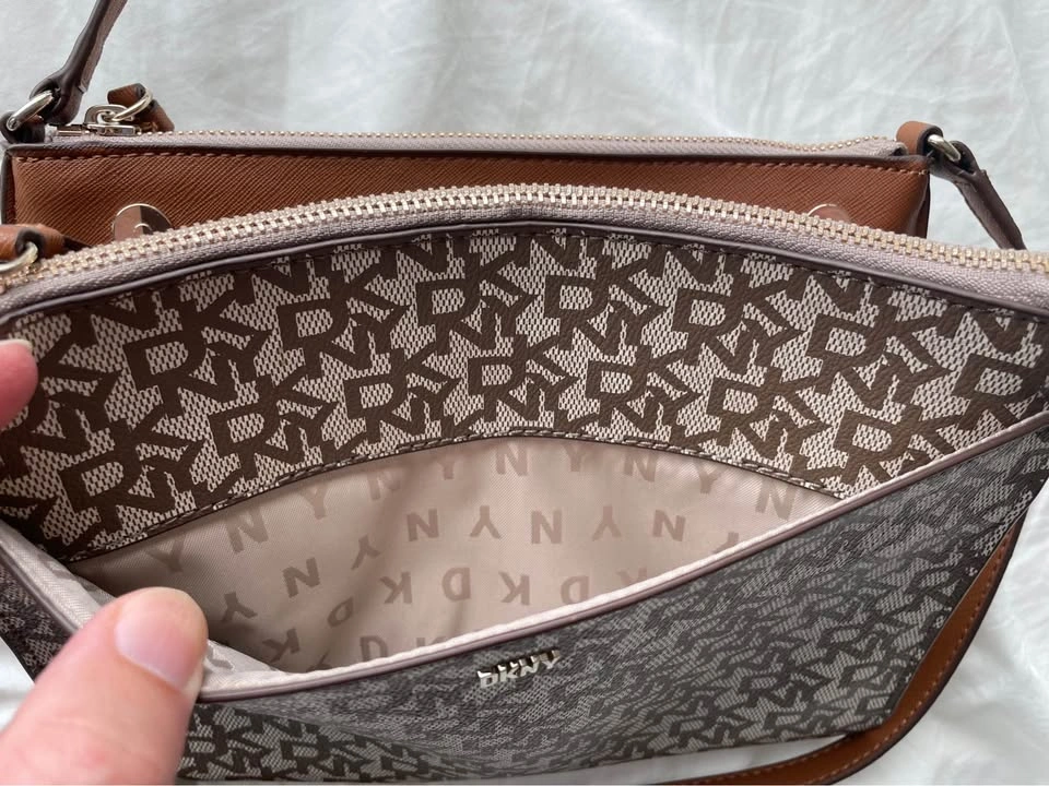 DKNY Crossbody Bag - Signature Monogram Logo Print - photo 4