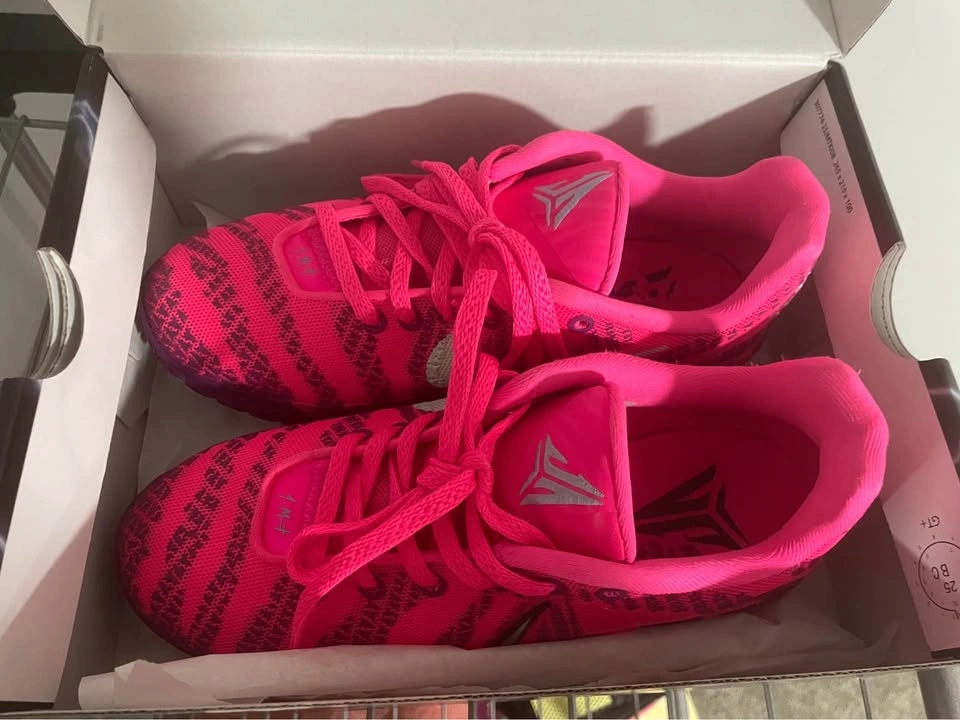 Nike Ja 3 Pink/Purple Youth Size 4Y – Worn Twice, Box Included - photo 5