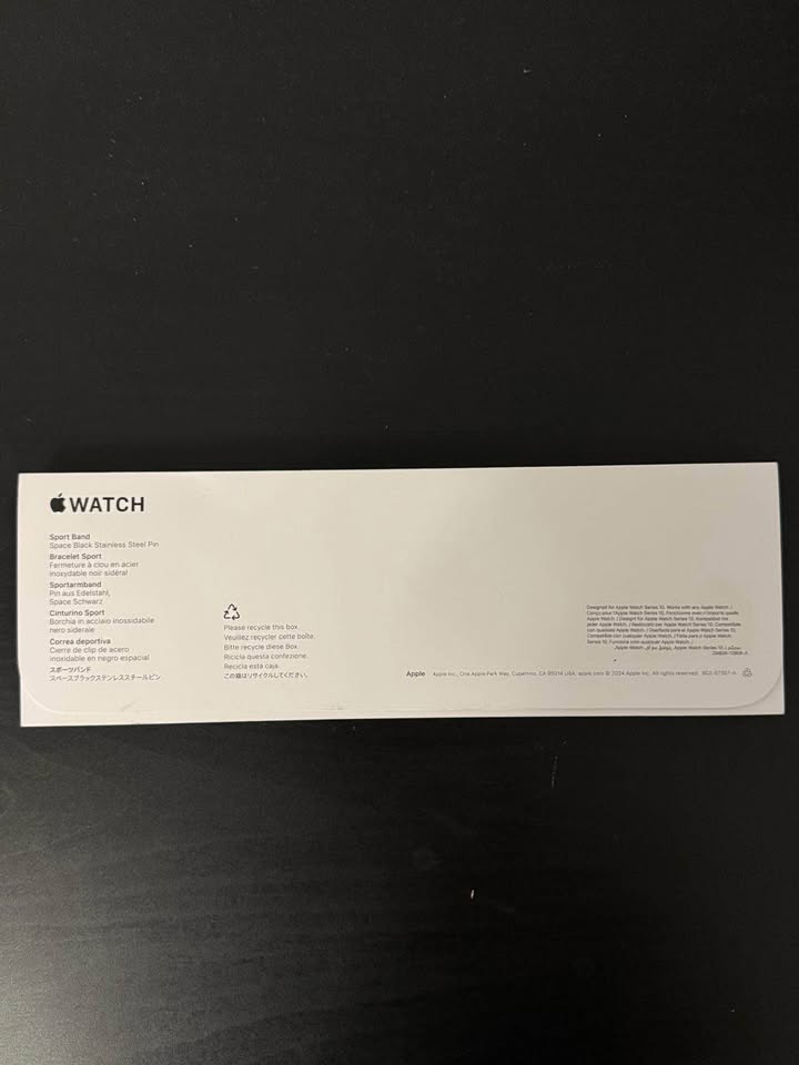 Apple Watch black sport band-46MM size M/L - photo 2