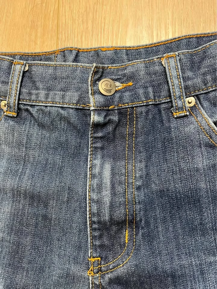 CHEAP MONDAY Cutoff Jean Booty Shorts - Size 30 - photo 3