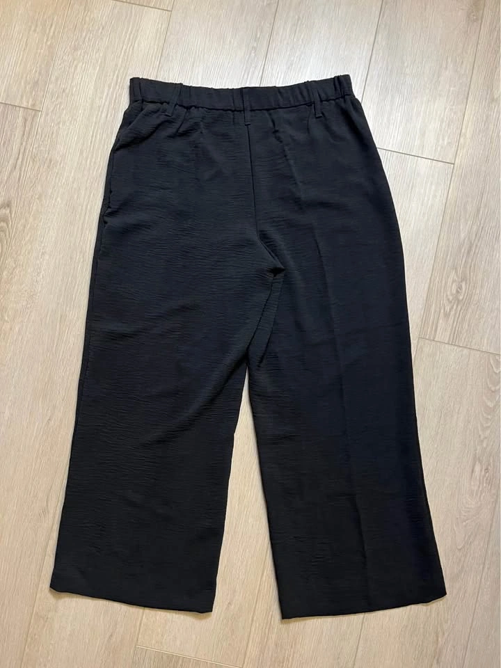 LILY MORGAN Wide Leg Black Slack Pants - photo 5