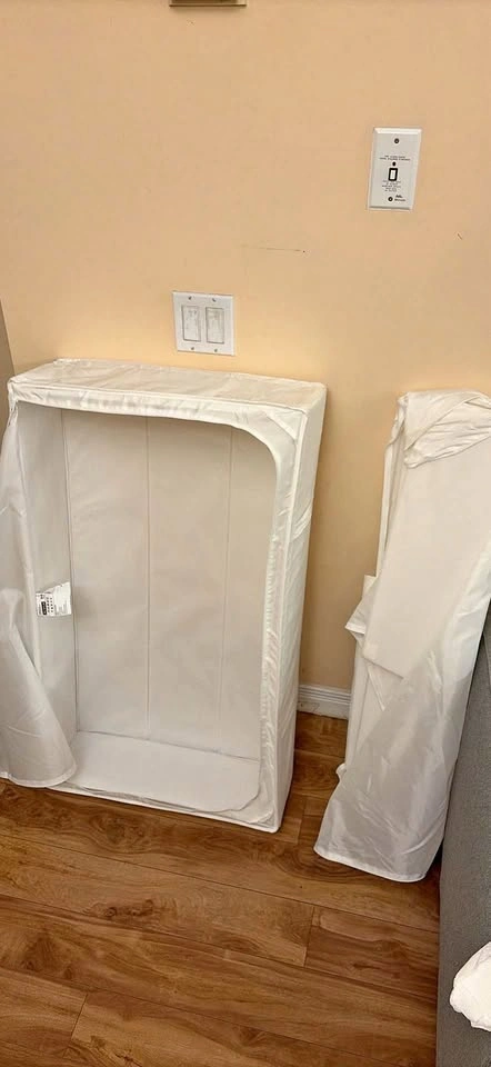 two pieces of IKEA SKUBB Storage Box