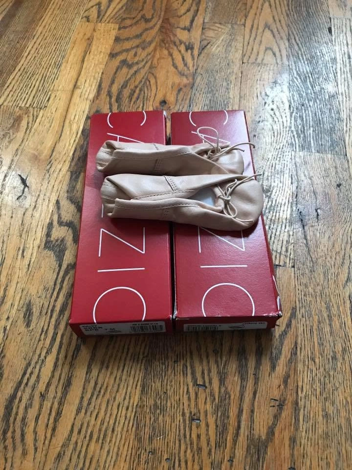 Capezio Daisy 205 Ballet Shoes, Pink, Size 7
