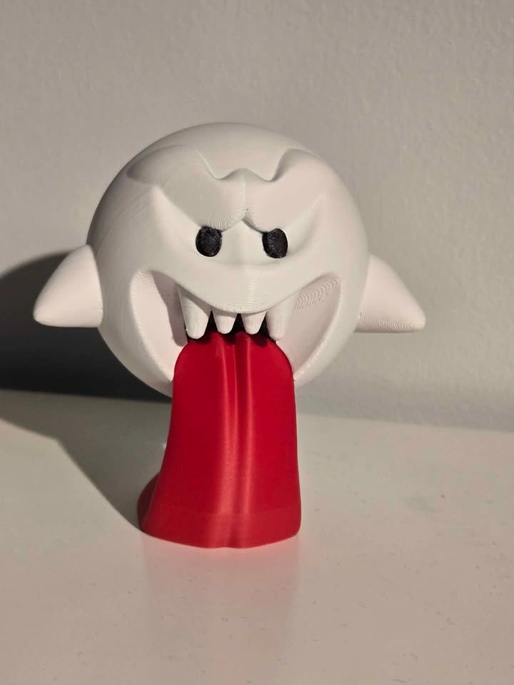 3D Printed Super Mario Boo Figure - photo 2